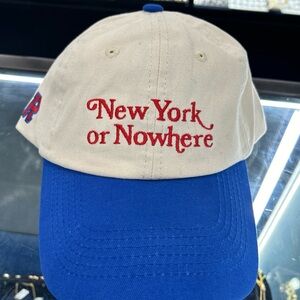 New York or nowhere NYON Rangers soft fit hat